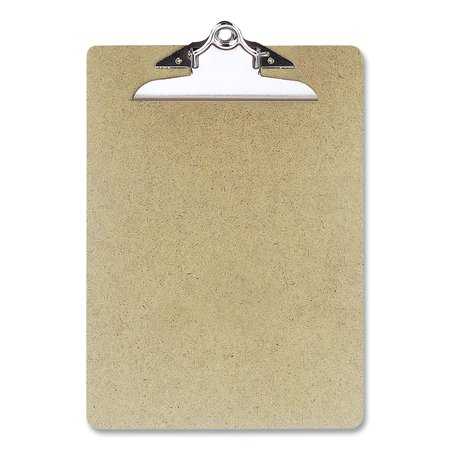 OFFICEMATE Recycled Hardboard Clipboard, 1" Capacity, Holds 8.5 x 11, Brown, 3PK 83505/83130